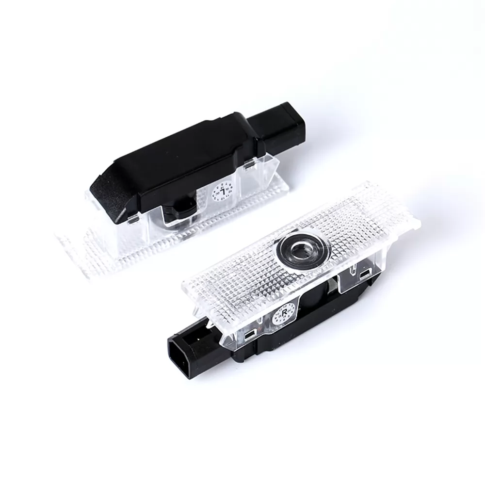 QCDIN For DODGE Challenger LED Car Door Logo Lights - for Dodge Challenger Hellcat R/T SRT SXT GT SE T/A Shaker 392