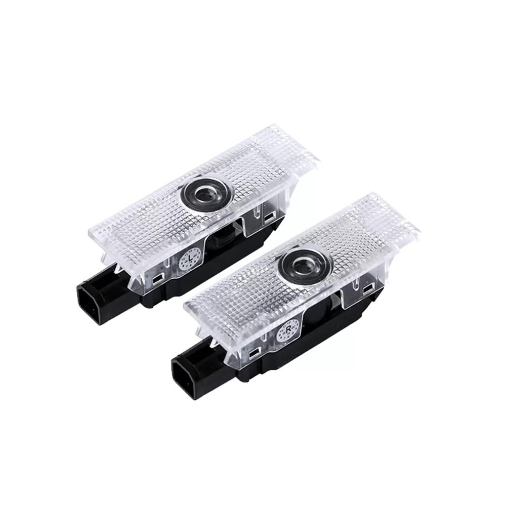 QCDIN For DODGE Challenger LED Car Door Logo Lights - for Dodge Challenger Hellcat R/T SRT SXT GT SE T/A Shaker 392