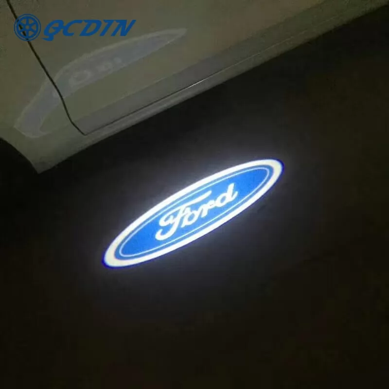 Ford LED Side Mirror Puddle Lights For Mondeo Mk4 Focus Kuga Escape C-Max ST ZS