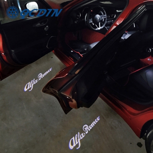 For Alfa Romeo LED Car Door Logo Lights - for GT 147