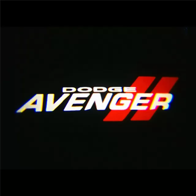 For DODGE Avenger LED Car Door Logo Lights - for Avenger R/T SE SXT