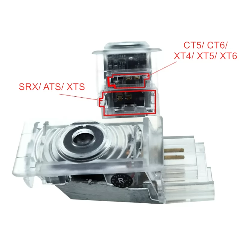 For Cadillac LED Car Door Logo Lights - for SRX XTS ATS CT5 CT6 XT4 XT5 XT6