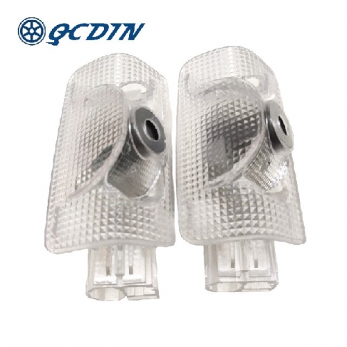 QCDIN For TOYOTA Car Door Logo Lights - for almost all TOYOTA Car Models